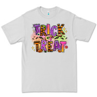 Dove Grey Trick or treat Premium Tee - RanaPortraitStore