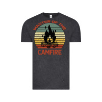 Vintage Black Master Of The Camfire Vintage Tee - Bettercallsaul
