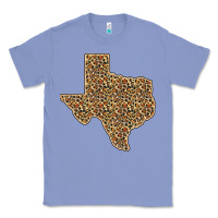 Colony Blue Western Texas Map Leopard Pattern Classic Tee - Bettercallsaul