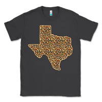 Smoke Western Texas Map Leopard Pattern Classic Tee - Bettercallsaul