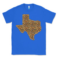 True Royal Western Texas Map Leopard Pattern Classic Tee - Bettercallsaul