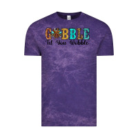 Cloud Purple gobble til you wobble thanksgiving turkey Vintage Tee - RanaPortraitStore
