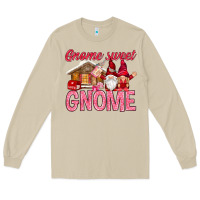 Mushroom Gnome sweet gnome Valentine's Day Long Sleeve Tee - HowdyJamesFarm