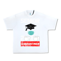 White Senior 2020 Quarantined Urban Heavy Tee - Bettercallsaul