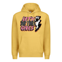 Antique Gold let's do this girls soccer Premium Hoodie - FaDigitalArtStudio