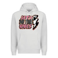 Dove Grey let's do this girls soccer Premium Hoodie - FaDigitalArtStudio