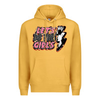 Mustard let's do this girls soccer Premium Hoodie - FaDigitalArtStudio