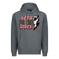 Rock let's do this girls soccer Premium Hoodie - FaDigitalArtStudio