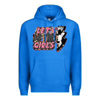 True Royal let's do this girls soccer Premium Hoodie - FaDigitalArtStudio