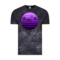 Cloud Black Flamingo Palm Vintage Tee - Bettercallsaul