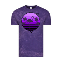 Cloud Purple Flamingo Palm Vintage Tee - Bettercallsaul