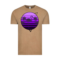 Vintage Coffee Flamingo Palm Vintage Tee - Bettercallsaul