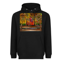 Black Farm Life Rooster Heavyweight Hoodie - CowhideDigitalArt
