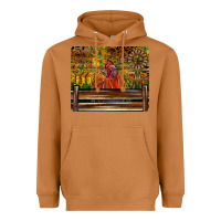 Meerkat Farm Life Rooster Heavyweight Hoodie - CowhideDigitalArt