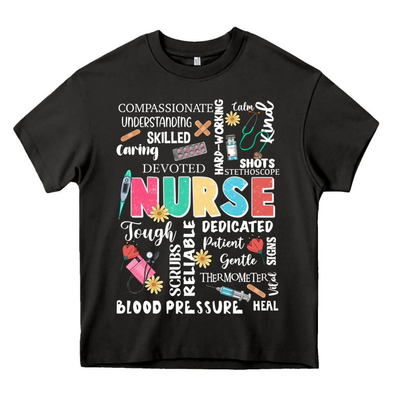 Nurse Word Heavy Core Tee by JahusDesignShop | Teevron