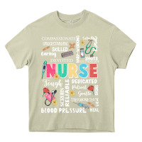 Mossy nurse word Heavy Core Tee - JahusDesignShop