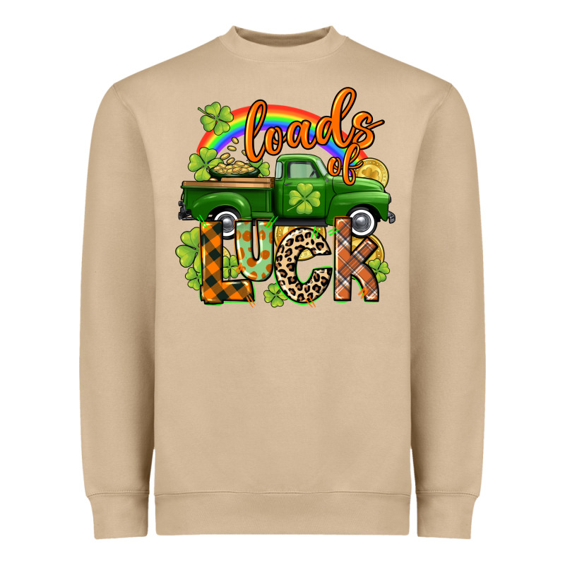 Loads Of Luck Heavyweight Sweatshirt by CowGirlArtShop | Teevron