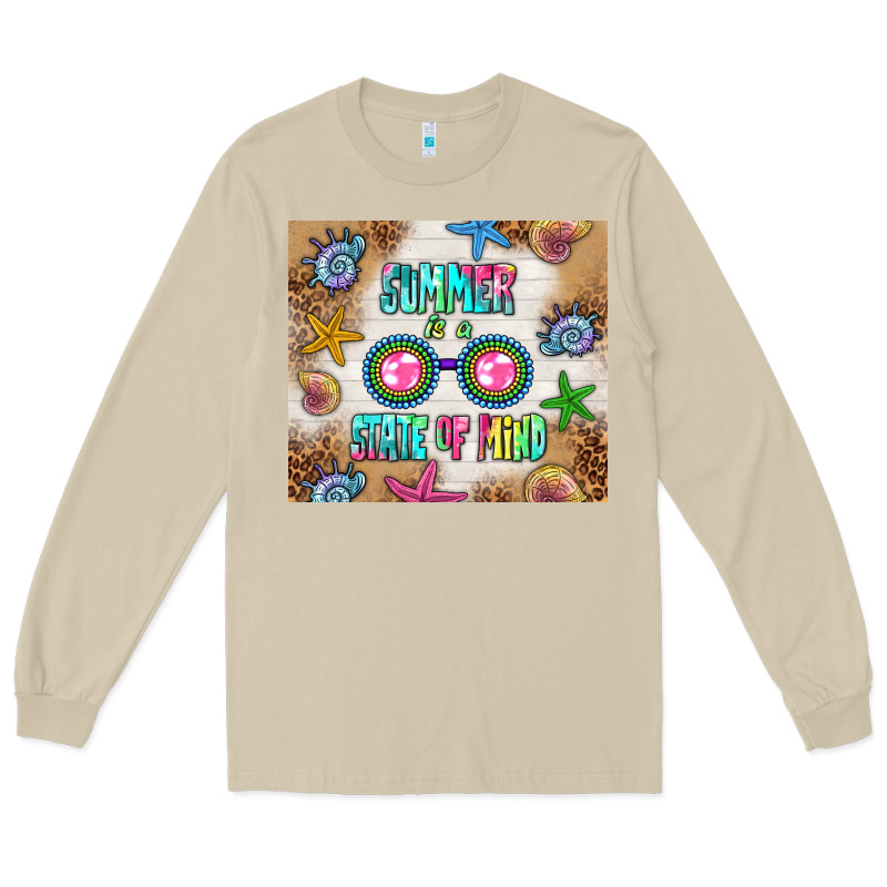 Summer Is A State Of Mind Long Sleeve Tee by TumblerDesignByShophia | Teevron
