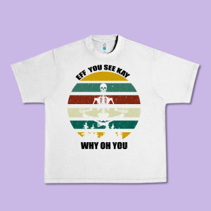 Eff You See Kay Why Oh You Urban Heavy Tee Designed By Bettercallsaul
