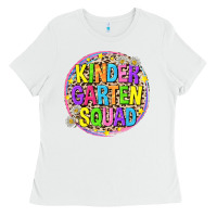 White kindergarten squad Ladies Tee - NancyCooperArtShop
