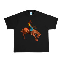 Black cowboy rodeo Urban Heavy Tee - JahusDesignShop