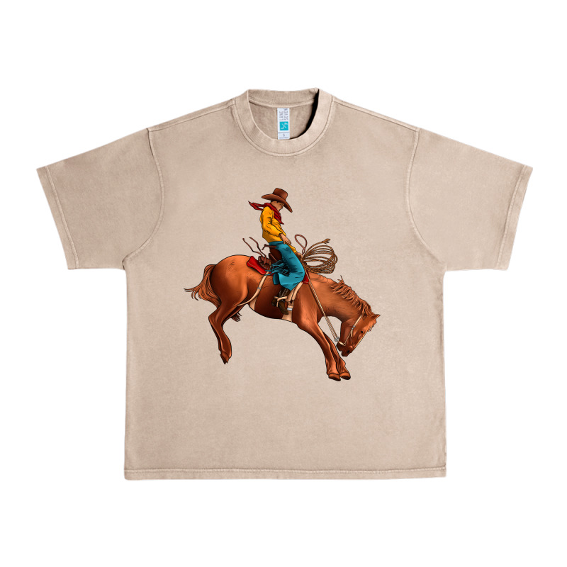 Cowboy Rodeo Urban Heavy Tee by JahusDesignShop | Teevron