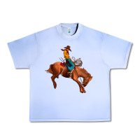 Grape Ice cowboy rodeo Urban Heavy Tee - JahusDesignShop