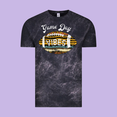 Game Day Vibes Vintage Tee Designed By Bettercallsaul