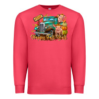Cardinal Farm Happy Fall Y'all Premium Sweatshirt - CowhideDigitalArt
