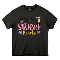 Asphalt my bus full of sweet hearts Heavy Core Tee - MaliasSmallBusiness