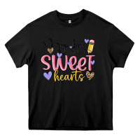 Black my bus full of sweet hearts Heavy Core Tee - MaliasSmallBusiness