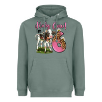 Sage holy cow i'm 6 years old Heavyweight Hoodie - LillyAllenDesigns