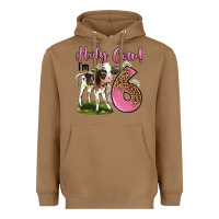 Toasted Coconut holy cow i'm 6 years old Heavyweight Hoodie - LillyAllenDesigns