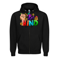 Black Be Kind LGBTQ+ Zipper Hoodie - BundleAndBundleShop