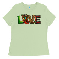 Matcha Christmas boots love Ladies Tee - RanaPortraitStore