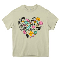 Mossy vanilla eggs sugar cocoa and kitchen heart Heavy Core Tee - MaliasSmallBusiness