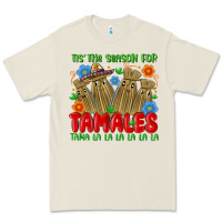 Bone tis the season for tamales tama la la la la la la Premium Tee - MaliasSmallBusiness
