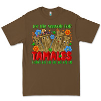 Cacao tis the season for tamales tama la la la la la la Premium Tee - MaliasSmallBusiness