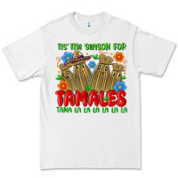 White tis the season for tamales tama la la la la la la Premium Tee - MaliasSmallBusiness