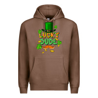 Chestnut lucky dude St. Patricks Day Premium Hoodie - FaDigitalArtStudio