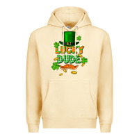 Pina Colada lucky dude St. Patricks Day Premium Hoodie - FaDigitalArtStudio