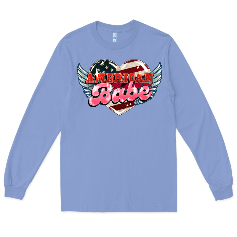 American Babe Long Sleeve Tee by HowdyJamesFarm | Teevron