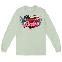 Matcha American babe Long Sleeve Tee - HowdyJamesFarm