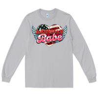 Moon Dust American babe Long Sleeve Tee - HowdyJamesFarm