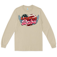 Mushroom American babe Long Sleeve Tee - HowdyJamesFarm