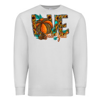 Dove Grey Love Fall Y'all Premium Sweatshirt - CowhideDigitalArt