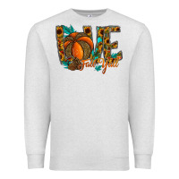 Oatmeal Heather Love Fall Y'all Premium Sweatshirt - CowhideDigitalArt