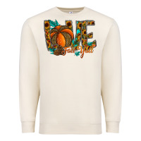 Sandshell Love Fall Y'all Premium Sweatshirt - CowhideDigitalArt