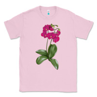 Bubblegum Pink Moth Orchid Classic Tee - LillyAllenDesigns