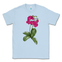 Dusty Blue Moth Orchid Classic Tee - LillyAllenDesigns